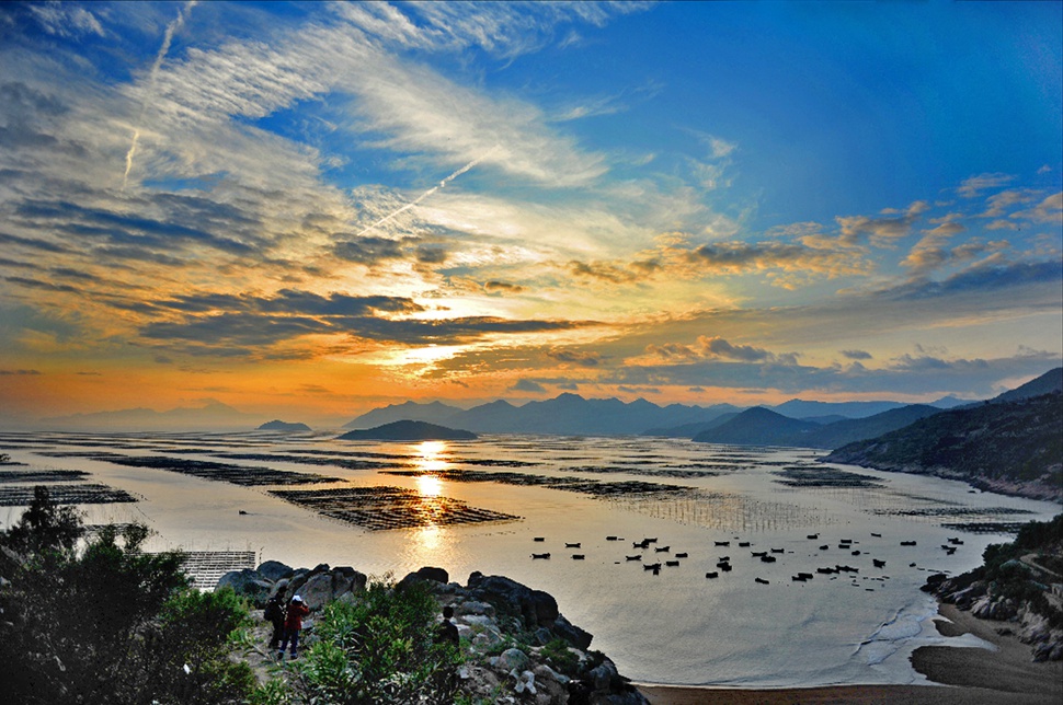 东壁日落 田永春摄.JPG